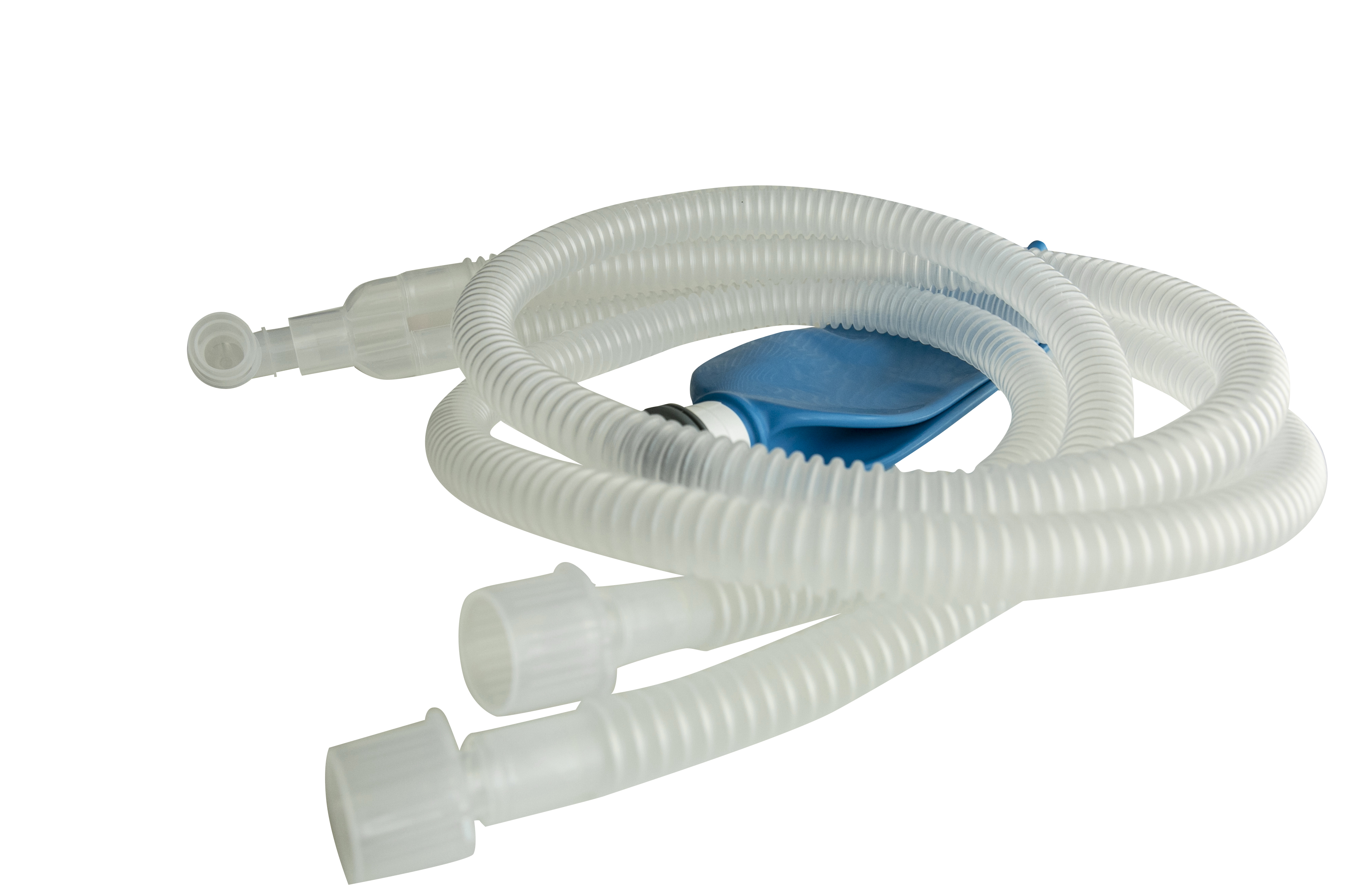 VA-4422-05 Педиатр. анестез. дыхательный контур (ЭВА), гофрированный, 130 см (15F-22F-22F), мешок 1л